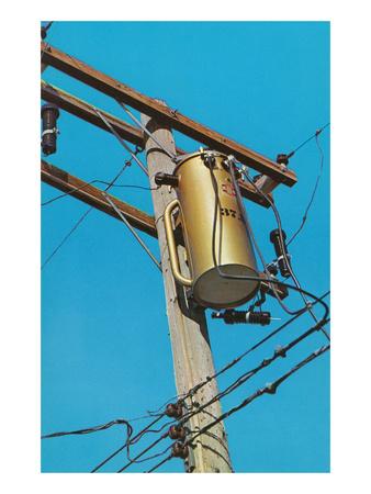 'Transformer on Telephone Pole' Posters - | AllPosters.com