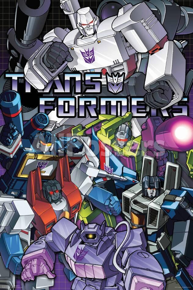 オールポスターズの transformers decepticons 高画質プリント