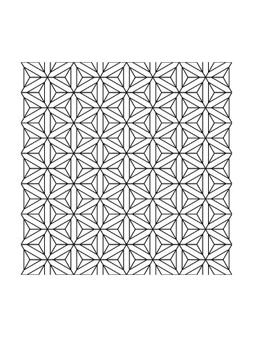seamless geometric op art