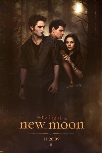 Twilight New Moon Book Cover Canvas Wall Art Print Large Any Size