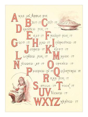 victorian alphabet jingle prints allposterscom