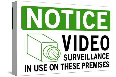 Video Surveillance Take Notice Print Poster Posters - AllPosters.co.uk