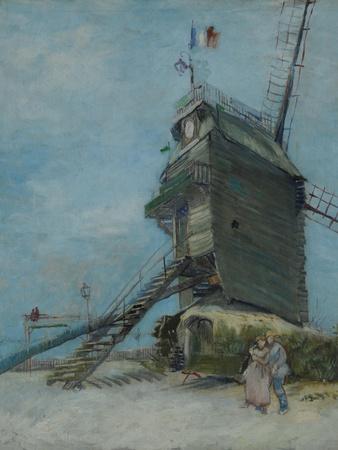 van gogh moulin de la galette 1886