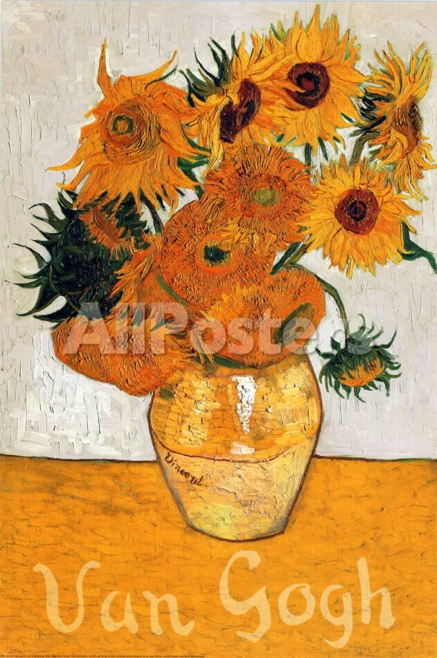 Les Tournesols Prints Vincent Van Gogh Allposters Com