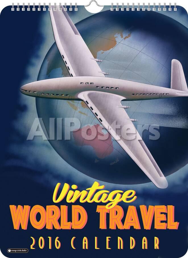 Vintage World Travel 2016 Poster Calendar Calendars