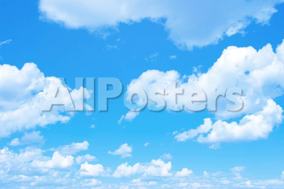 blue sky background with