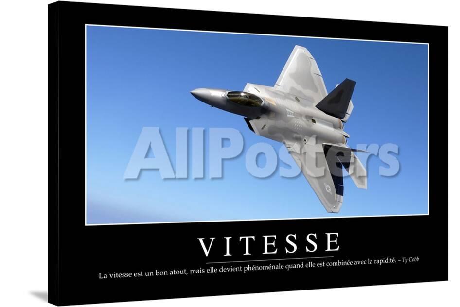 Vitesse Citation Et Affiche D Inspiration Et Motivation Photographic Print Allposters Com