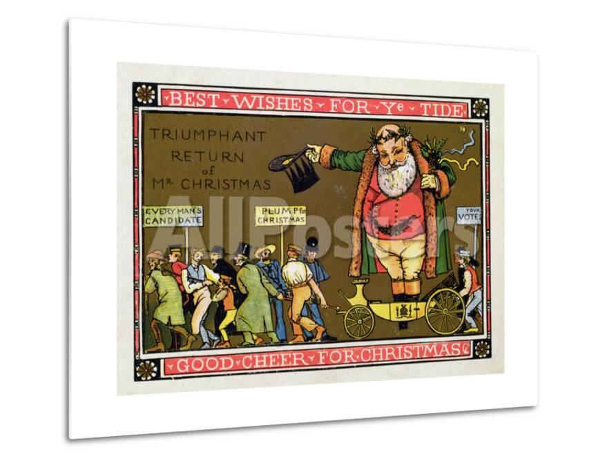 Christmas Card Giclee Print Walter Crane Allposters Com