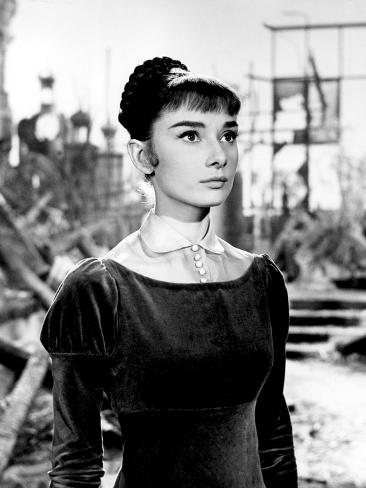 War and Peace, Audrey Hepburn, 1956 Photo - AllPosters.ca