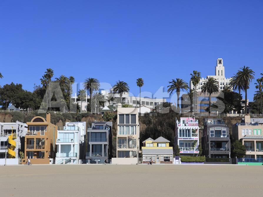 Beach Houses Santa Monica Los Angeles California United States Beach Houses Santa Monica Los Angeles California United States Of America North Photographic Print By Wendy Connett At Allposters