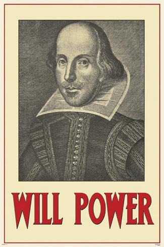 Image result for will power william shakespeare
