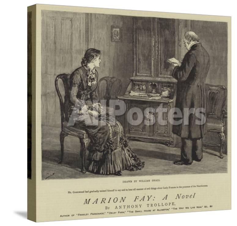 Marion Fay A Novel Giclee Print By William Small At Allposters Com