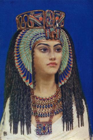 Tiy, Ancient Egyptian Queen of the 18th Dynasty, 14th Century BC Giclee ...