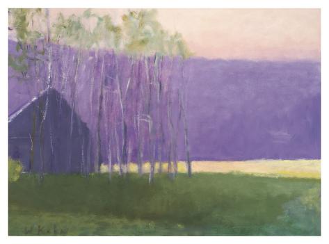 Barn In A Soft Light 2002 Giclee Print By Wolf Kahn At Allposters Com