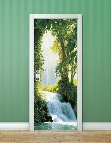 Zaragoza Falls Door Wallpaper Mural Wallpaper Mural - AllPosters.co.uk