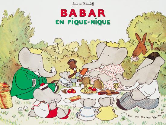 Babar En Pique Nique Posters Allposters Com Babar En Pique Nique Posters Allposters Com