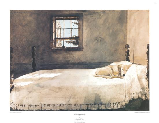 'Master Bedroom' Poster - Andrew Wyeth | AllPosters.com