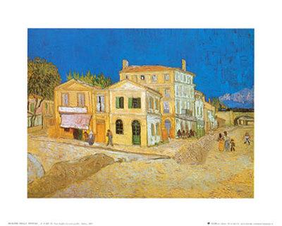 The Yellow House at Arles, c.1889 Prints by Vincent van ...