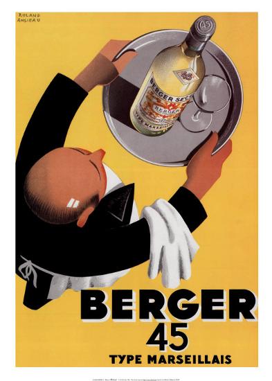 Berger 45 Posters by Roland Ansieau at AllPosters.com