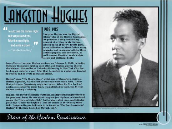 Essay langston hughes harlem renaissance