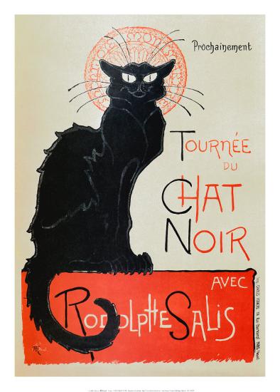 Tournee Du Chat Noir Prints By Théophile Alexandre Steinlen At Tournee Du Chat Noir