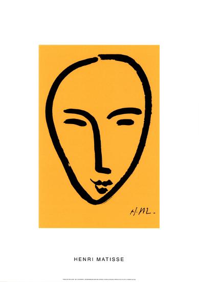 Visage Sur Fond Jaune Serigraph Henri Matisse Allposters Com Visage Sur Fond Jaune Serigraph Henri Matisse Allposters Com