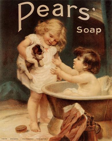 Pears Soap Retro Poster Print New