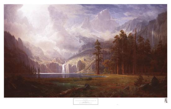 Mt. Whitney Posters by Albert Bierstadt at