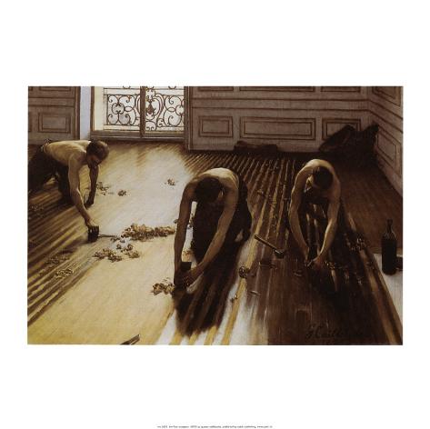 The Floor Scrapers Posters By Gustave Caillebotte At Allposters Com
