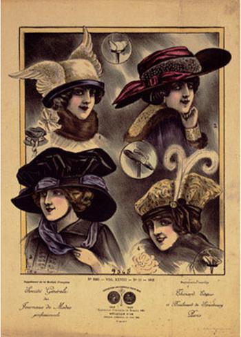 1900 hats