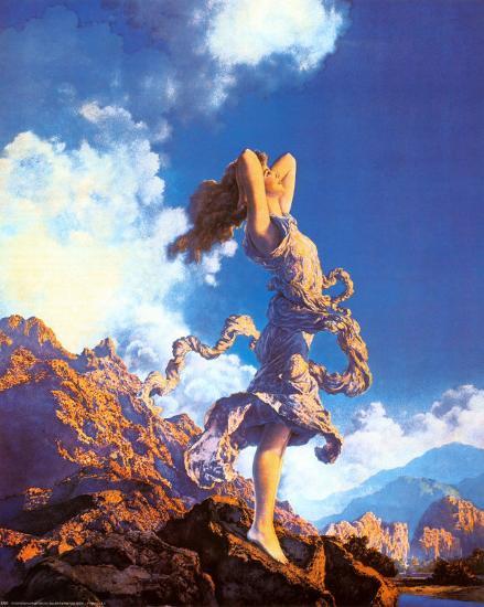 Ecstasy Prints by Maxfield Parrish
