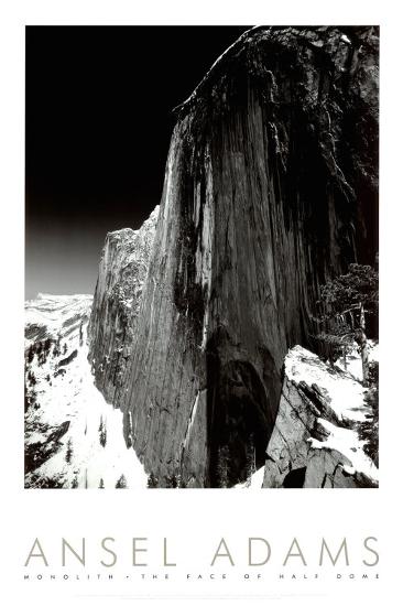 'Monolith, The Face of Half Dome, Yosemite National Park, 1927' Prints