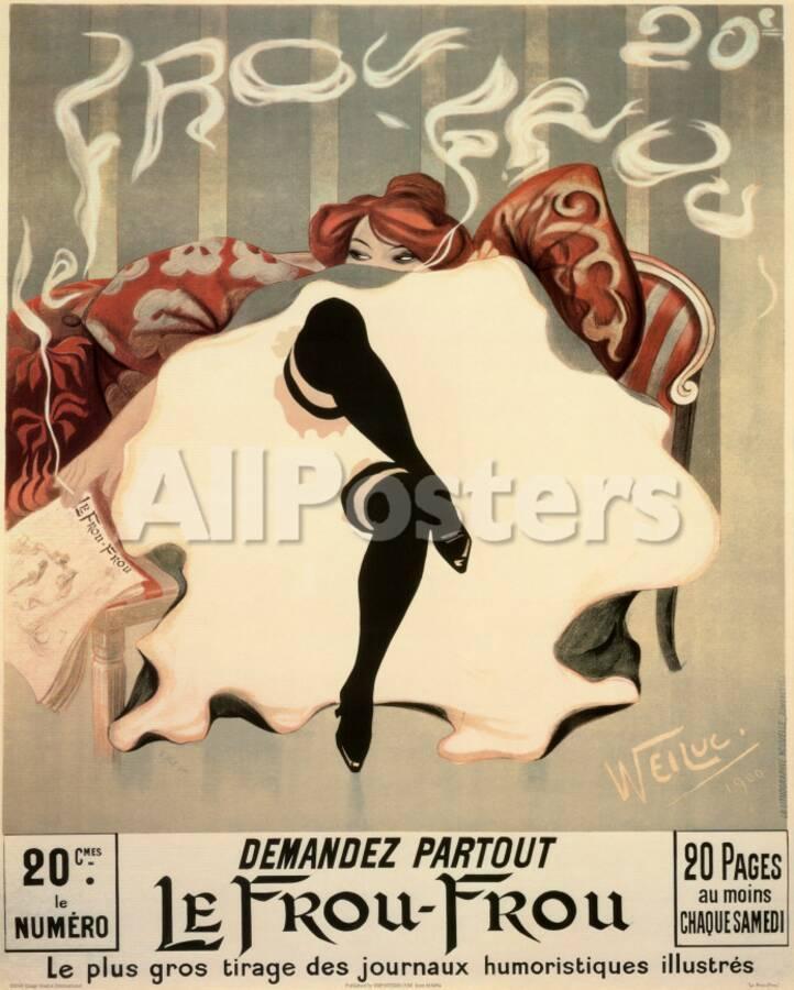 Avoir Images Le Frou Frou Prints By Lucien Henri Weiluc At Allposters Com actualisé par