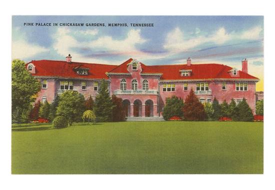 Pink Palace Chickasaw Gardens Memphis Tennessee Posters At