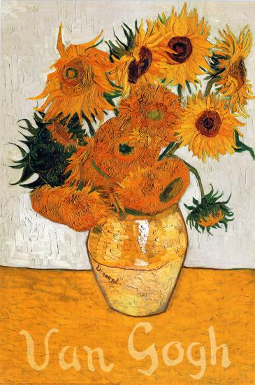 Les Tournesols Prints Vincent Van Gogh Allposters Com
