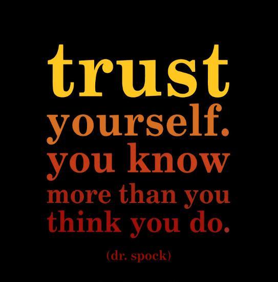 Trust Yourself - Dr. Benjamin Spock' Magnet - | AllPosters.com