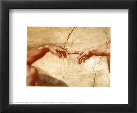 The Creation Of Adam C 1510 Detail
