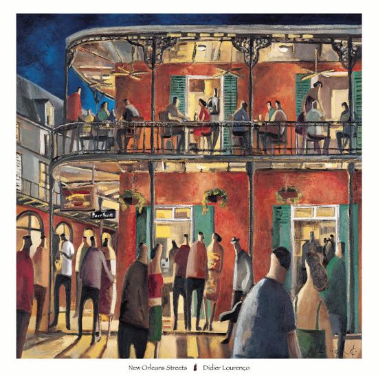 'New Orleans Streets' Prints Didier Lourenco