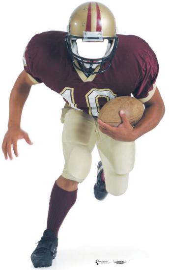 Football Player Lifesize Standup Cardboard Cutouts at AllPosters.com
