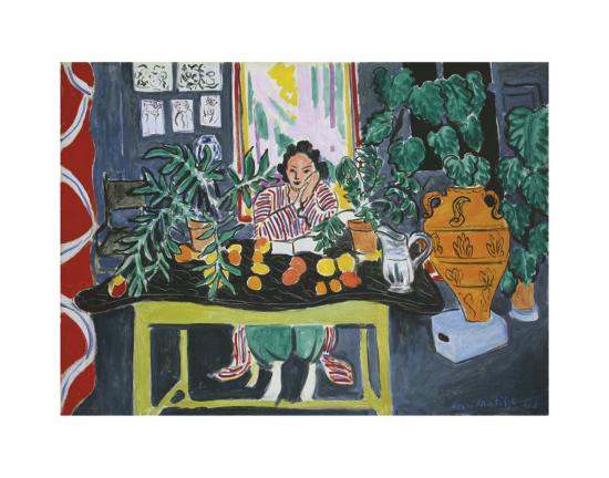 Interior With An Etruscan Vase C 1940 Prints By Henri Matisse At