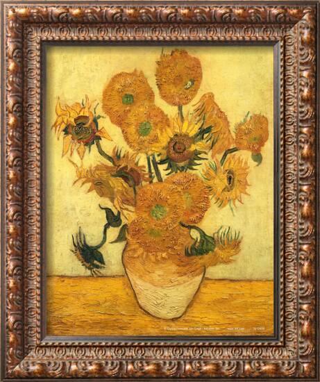Vase Of Fifteen Sunflowers C 1889 Posters By Vincent Van Gogh At