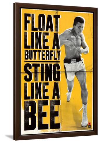 Posters Prints Muhammad Ali Float Like A Butterfly Sting Like A Bee Boxing Poster 24x36 Home Garden Gefradis Fr