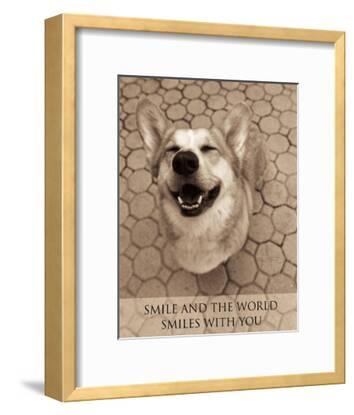 Smile And The World Smiles With You Posters Jim Dratfield Allposters Com