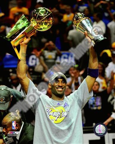kobe 5 trophies