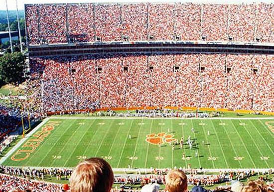 Clemson University Memorial Stadium Death Valley