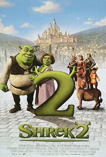 shrek 2 poster at