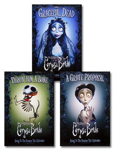 PRINT IMAGE PHOTO FAMOUS TIM BURTON 24X36 THE CORPSE BRIDE MOVIE POSTER PW0