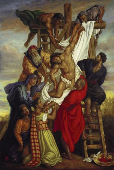 descent from the cross art by tim ashkar at allposters com