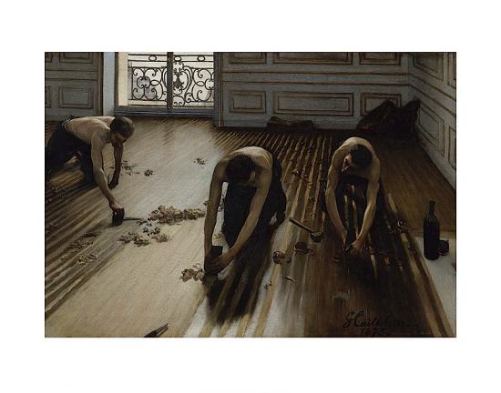 The Floor Scrapers C 1875 Art By Gustave Caillebotte At