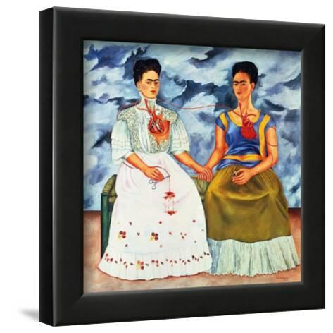 The Two Fridas 1939 by Frida Kahlo Art Print Poster 20x22